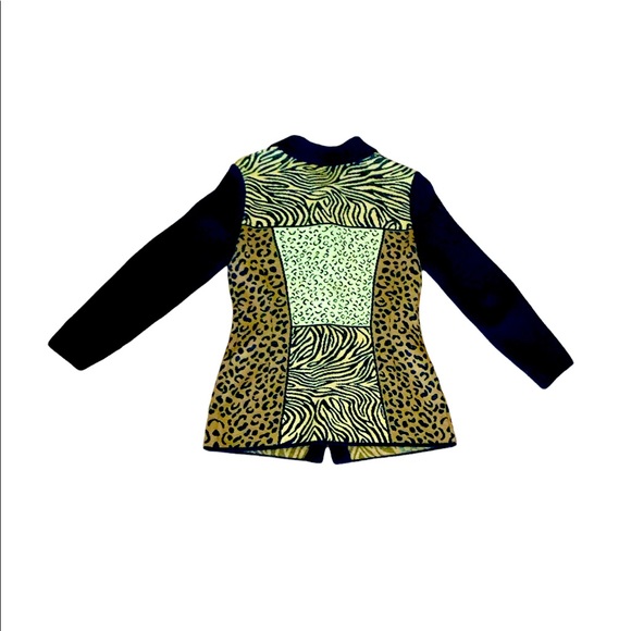 Small ESCADA lightweight animal print cardigan - Picture 3 of 6